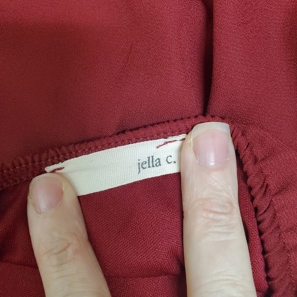 Jella C. Hemant Crochet Detail Blouse L - Picture 3 of 4